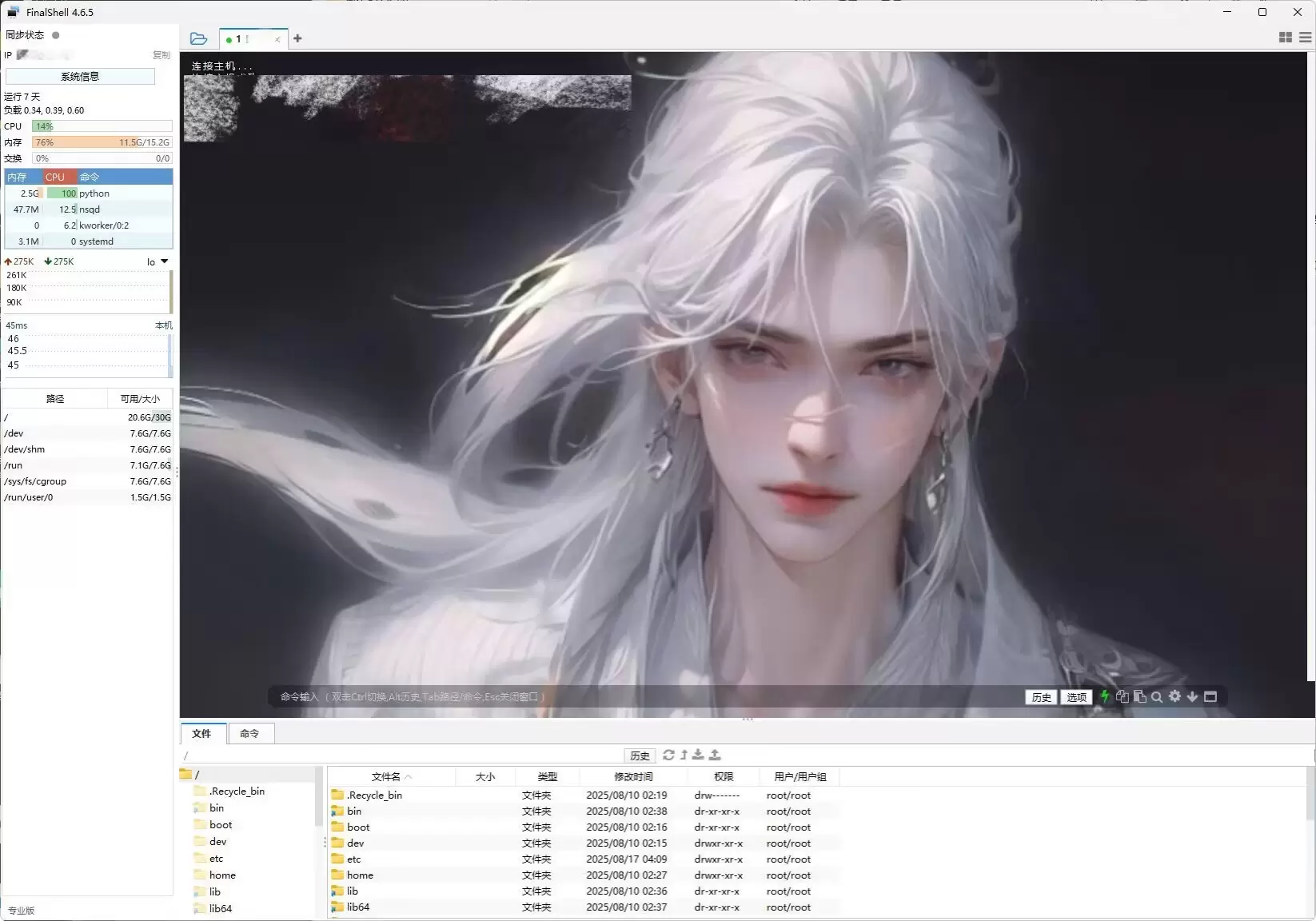FinalShell 链接工具-少点烦恼源码网